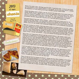 52 topix, Week 15  Cheese, page 1