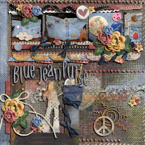 Blue Jean Purse