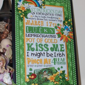 12x18 st pattys plaque