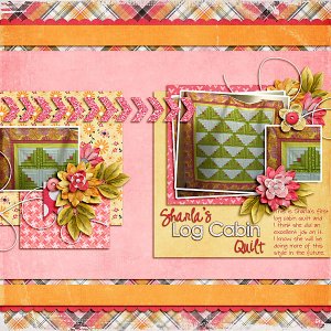 Sharla's Log Cabin Quilt