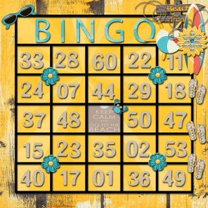 Beach Bingo