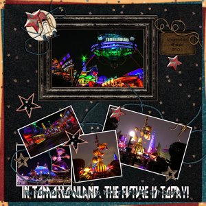 tomorrowland at night