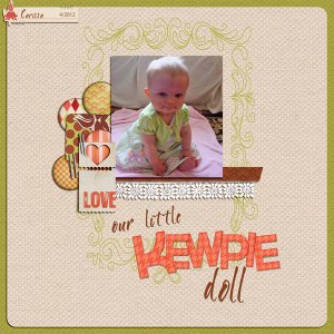 Love Our Little Kewpie Doll