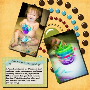 Finger paint
