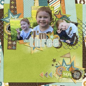 I'm three