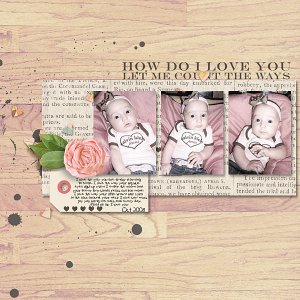 How do I love You? Let me Count the Ways