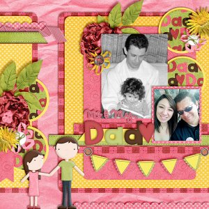 Daddy and Kayla