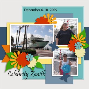 Celebrity Zenith Key West 2005 - June Color Challenge