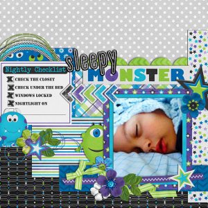 sleepy monster