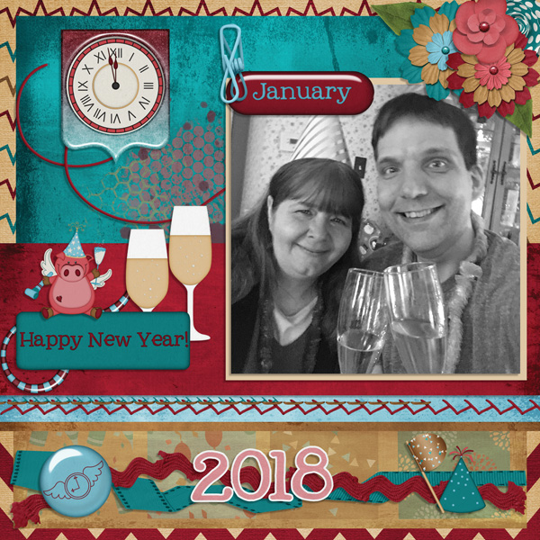 0118 MK Clock New Years