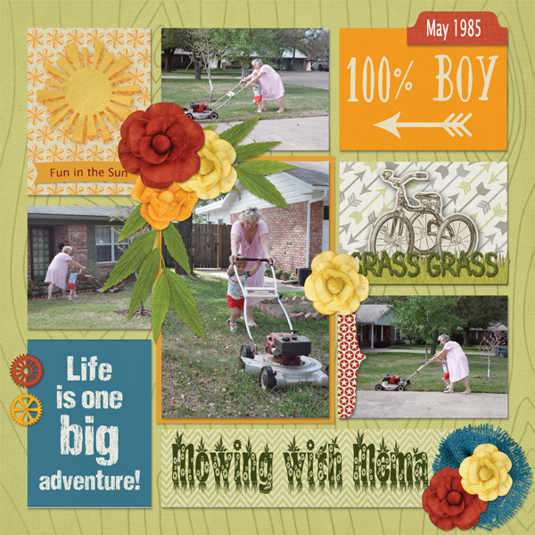 0585 Mowing With Mema