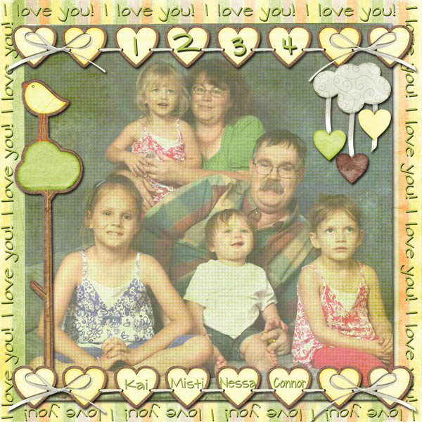 1, 2, 3, 4 I love you!