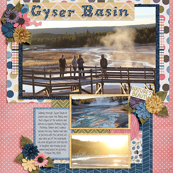 10-23 Geyser Basin 1