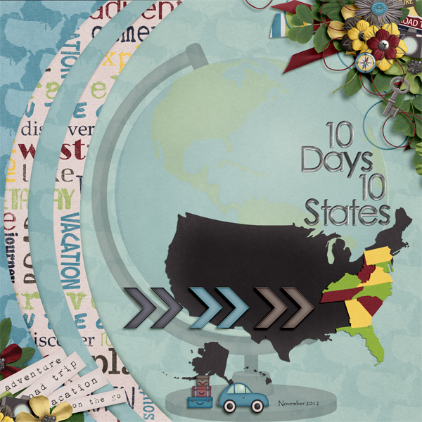 10 days 10 States- Road Trip cover