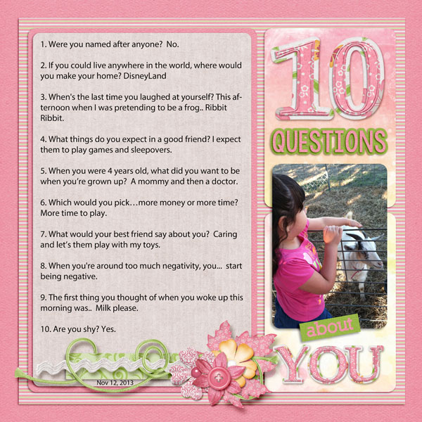 10 Questions About You