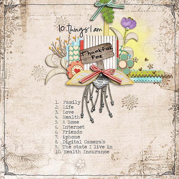 10 things I am thankful for