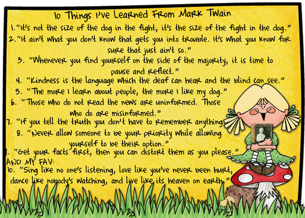 10 Things I've Learned From Mark Twain