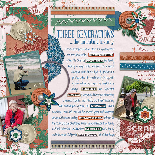 100% Scrap Addict - Three Generations
