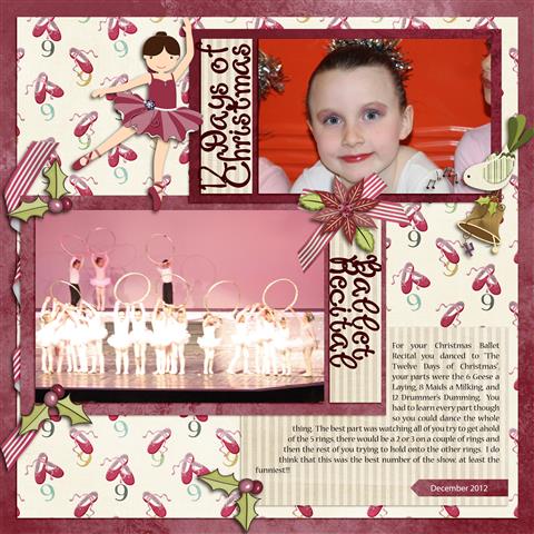 12 Days of Christmas Ballet Recital 1