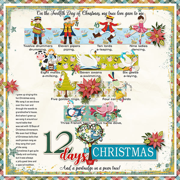 12 DAYS OF CHRISTMAS