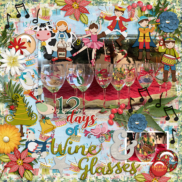 12 Days of Wine Glasses