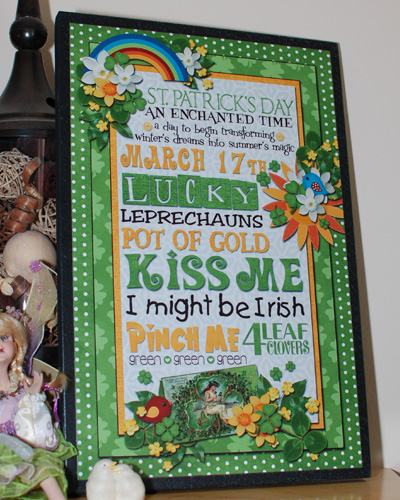 12x18 st pattys plaque
