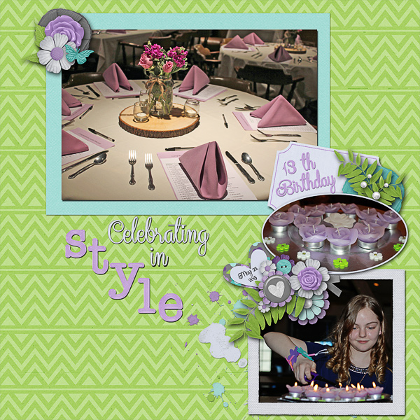 13th Birthday . . . Celebrating in style