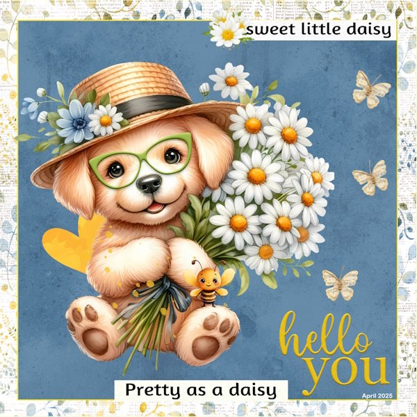 14 - April 2025 Designer Spotlight challenge - Daisies.jpg