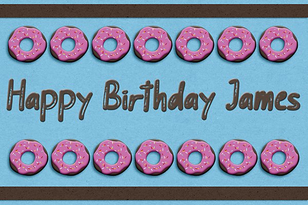 14 Donuts for James