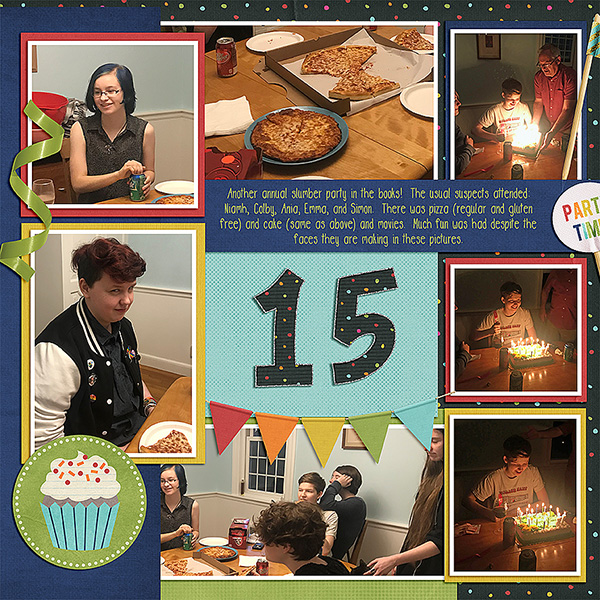 15th Birthday Left