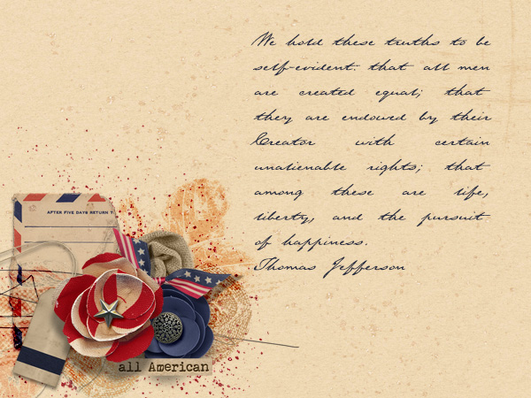 1607 4th of july card front