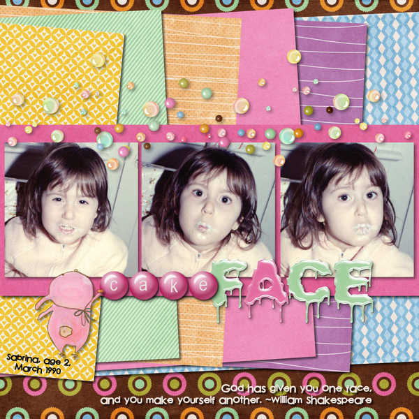 1990 03 Cake Face Sabrina