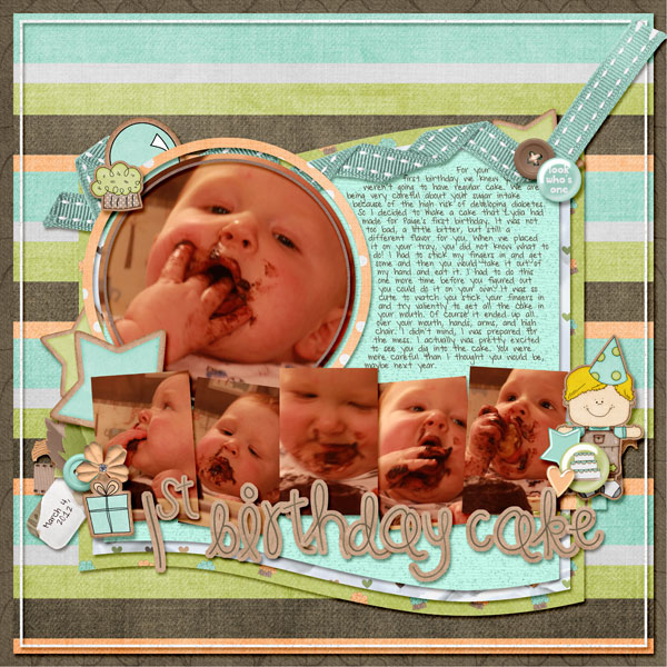 1st Birthday cake