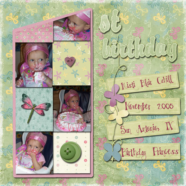 1st Birthday - Misti