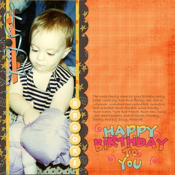 1st Birthday