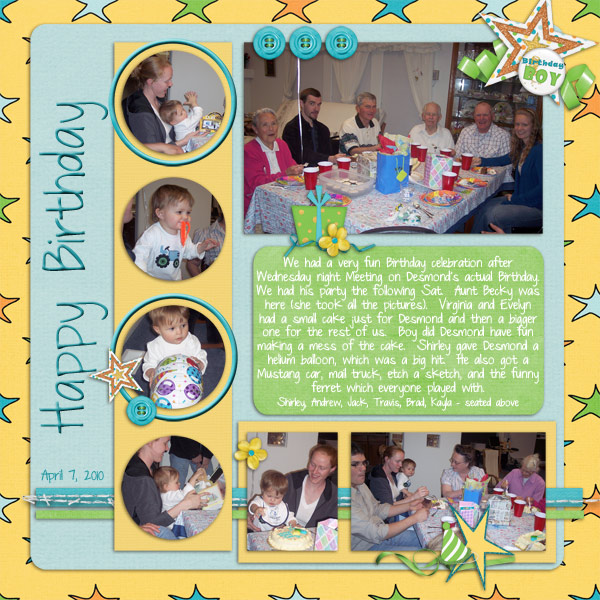 1st Birthday