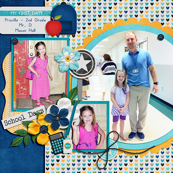 1st day of 2nd Grade!