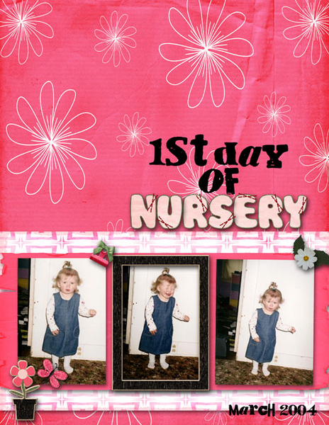 1st Day of Nursery