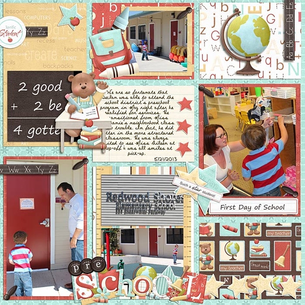 1st Day of Preschool