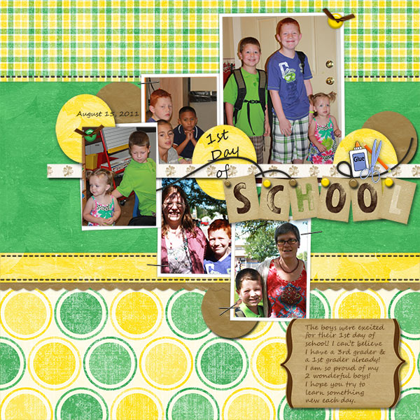 1st Day of School 2011