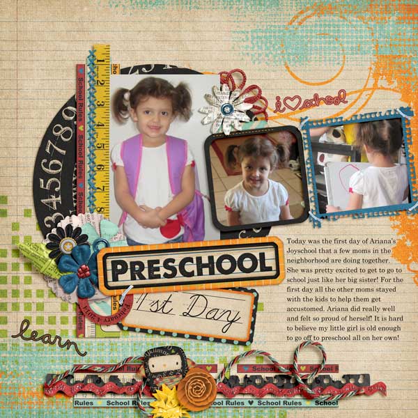 1st Day Preschool