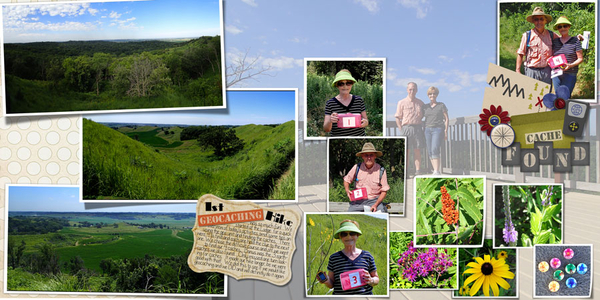 1st geocaching hike