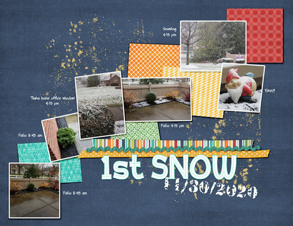 1st Snow 11/30/2020