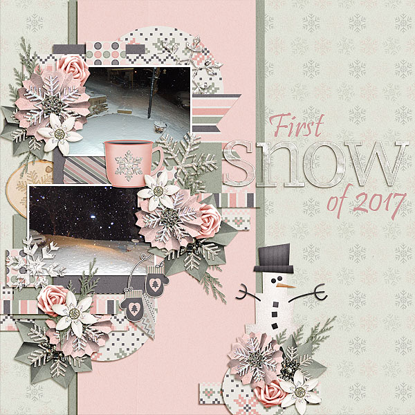 1st snow of 2017