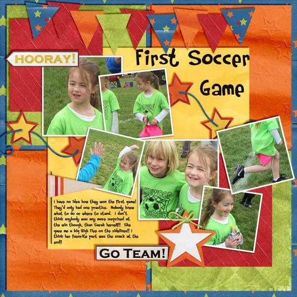 1st soccer Game