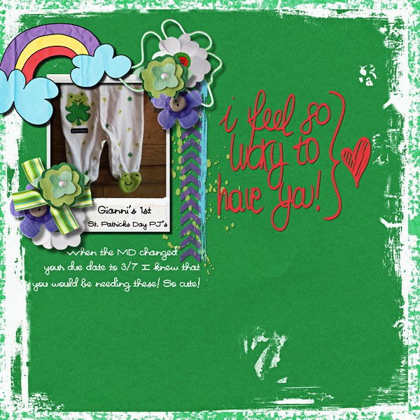 1st St Patricks Day PJ's