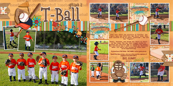 1st T-Ball game