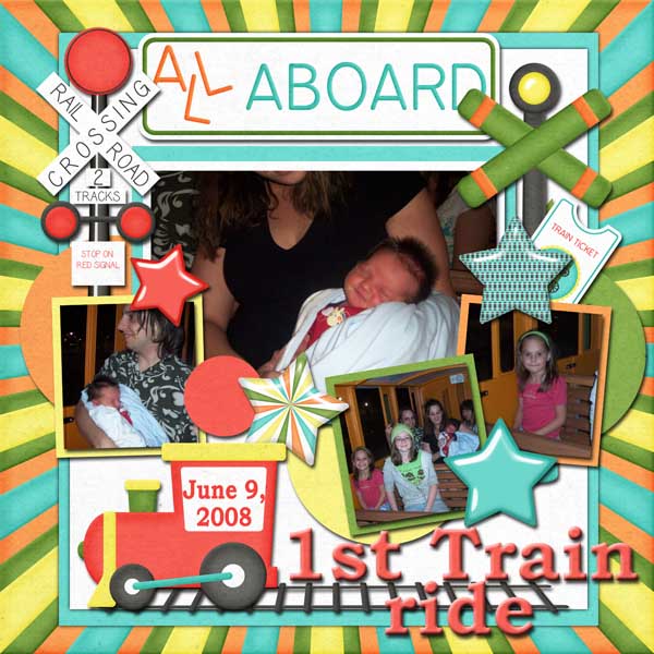 1st Train Ride