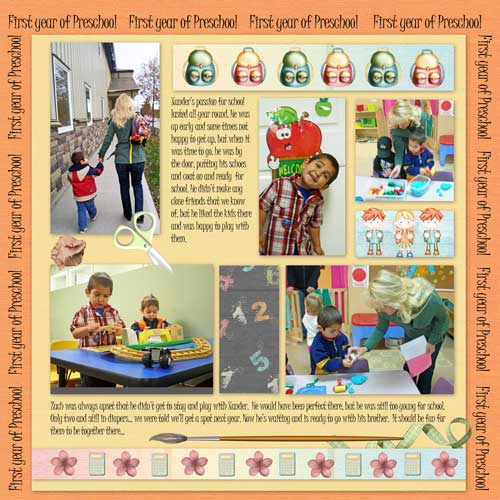 1st year of Preschool