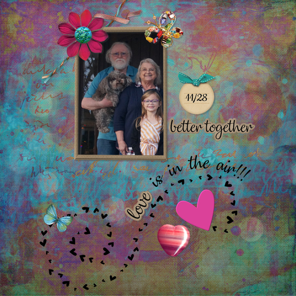 2/2022 Wordart Challenge - Love